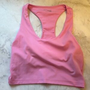 Aerie offline Pink Racerback Crop Bralette tank- Women Intimates & Sleepwear